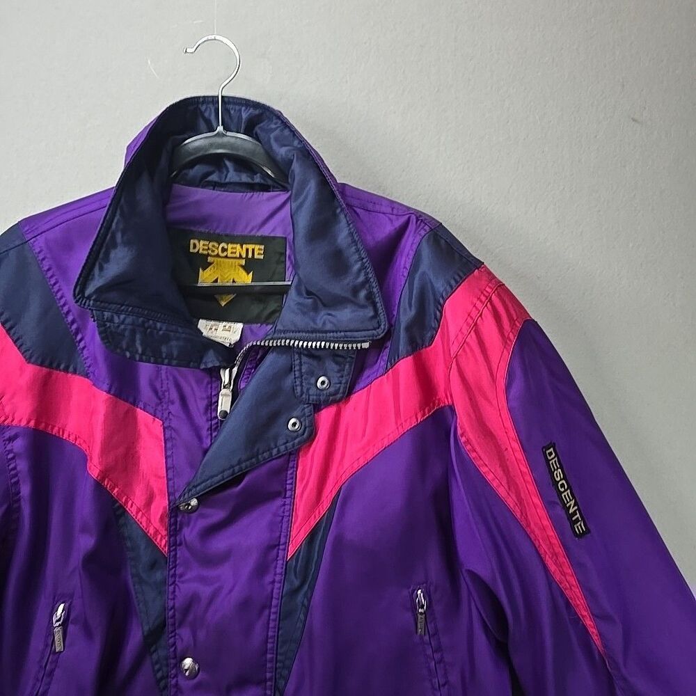 Vintage Descente Ski Jacket Men’s Size S Cyber Y2k Winter Baggy Grunge